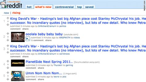 Digg This Reddit Serves Up A Billion Pages A Month