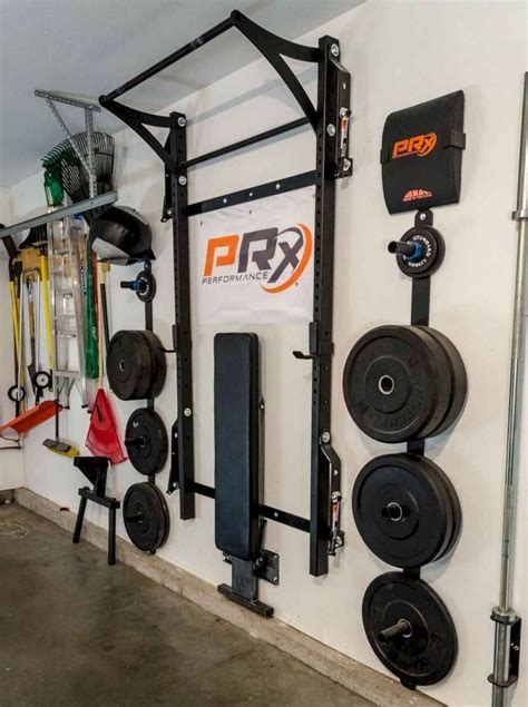 Look for underutilized space in for weight equipment, you'll need a weight rack. Smart Garage Organization Ideas On A Budget (7 in 2020 ...