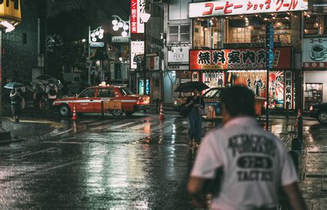 Rainy Tokyo Night Oc Rjapanpics