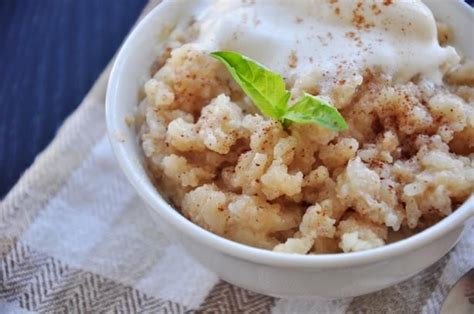 Old Fashioned Slow Cooker Rice Pudding Slow Cooker Recipes Healthy