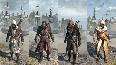 Coming Legacy Outfits For Ac Standard At Assassin S Creed Iii Nexus