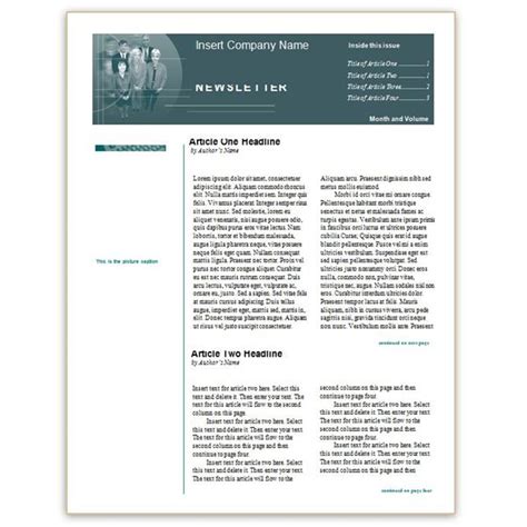 Available in (us) 8.5x11 inches with bleed. Where to Find Free Church Newsletters Templates for ...