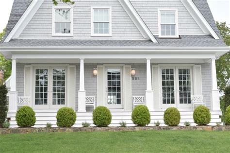 Create the perfect colour scheme purchase the correct amount of paint according to the size of your job. New England Homes- Exterior Paint Color Ideas - Nesting With Grace