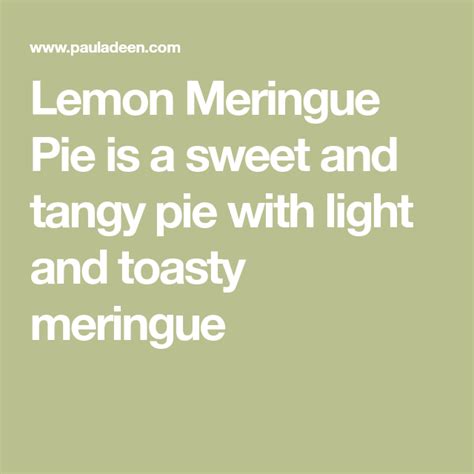 See full list on facebook.com Lemon Meringue Pie | Recipe | Lemon meringue pie, Meringue ...
