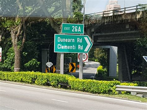 Last Right Side Expressway Exit In Sg Rsingapore