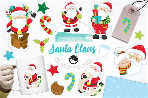 Santa Claus Illustration Pack Illustrations ~ Creative Market