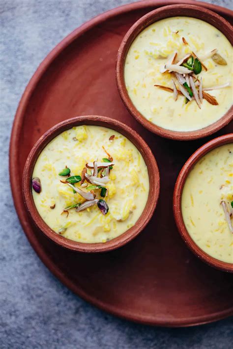 Easy Rice Kheer Indian Rice Pudding My Food Story