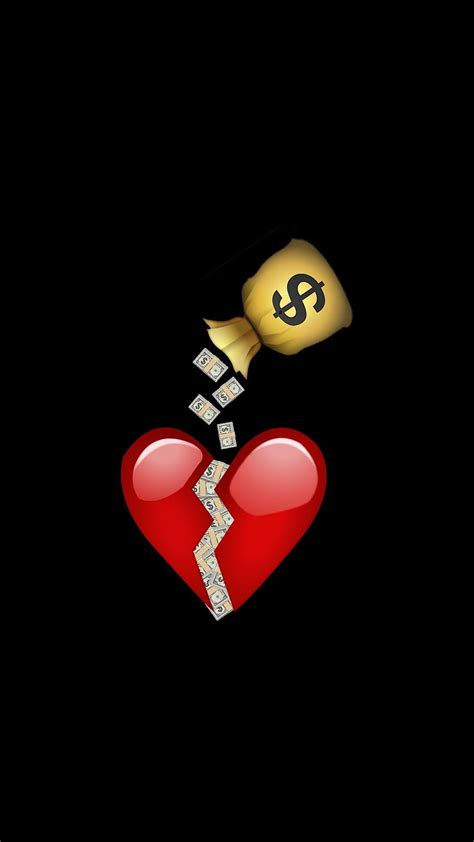 Emoji Broken Heart Hd Phone Wallpaper Pxfuel