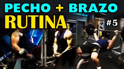 rutina de pecho y brazos en el gym para ganar volumen muscular hipertrofia y fuerza 5 youtube