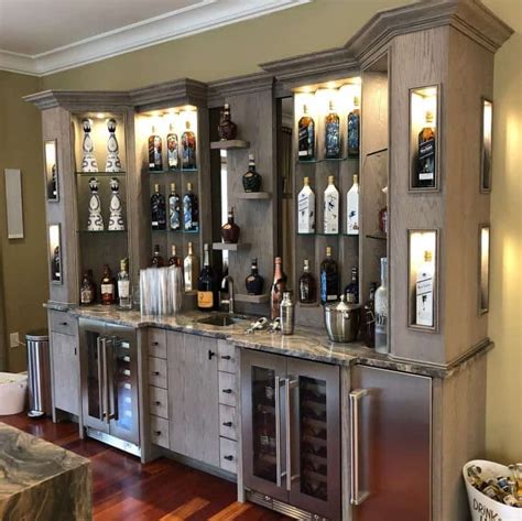 51 innovative liquor cabinet ideas to elevate your home bar