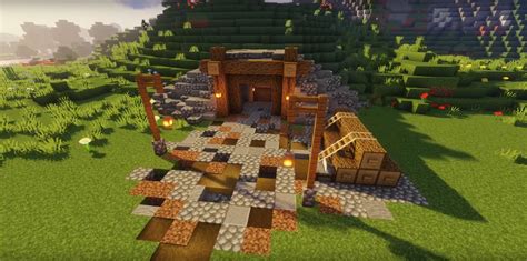 Minecraft Mine Entrance Ideas And Design