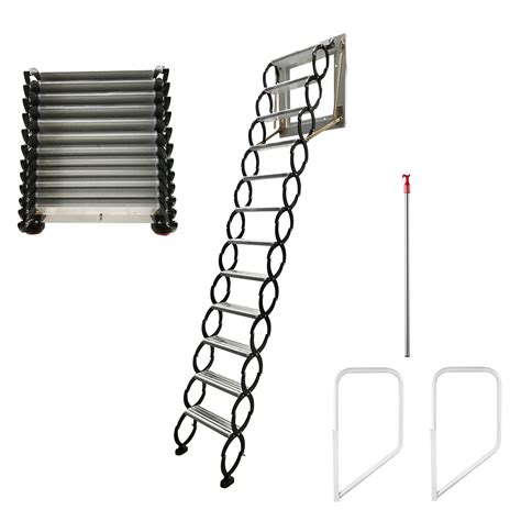 Mua Intbuying Folding Ladder Loft Stair Attic Steps Pull Down 12 Steps