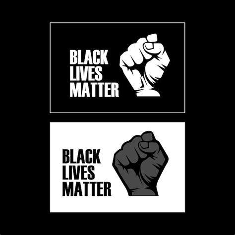 Premium Vector Black Lives Matter Design Vector Material