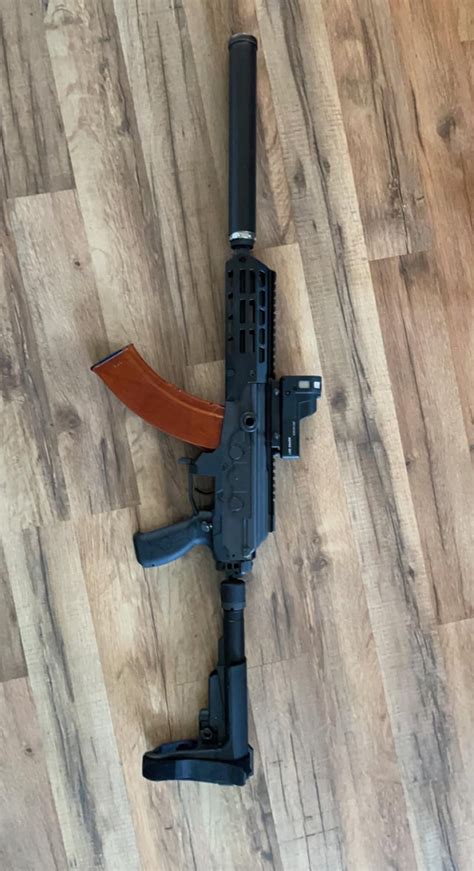 Galil Ace Gen 2 With A Meprolight M21 Optic Suppressed Galil