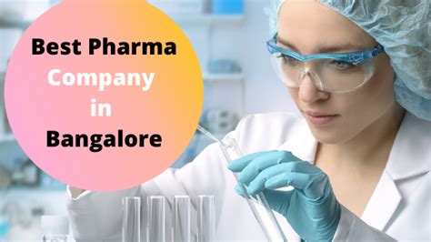 Best Pharmaceutical Companies At Bangalore Updated List