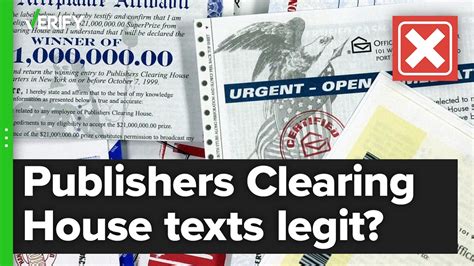 Publishers Clearing House Imposters Want Cash To Send Prize