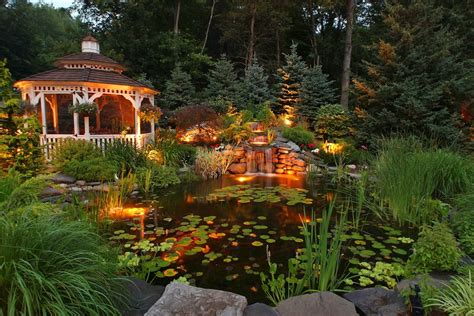 Backyard Koi Pond Designs Landscaping