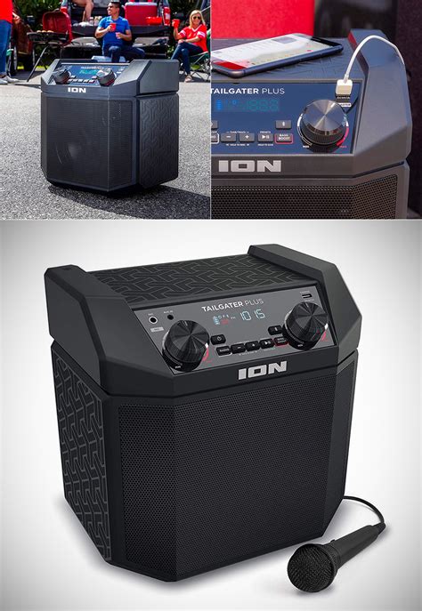 Ion Audio Tailgater Plus Includes 50w Bluetooth Speaker And Usb