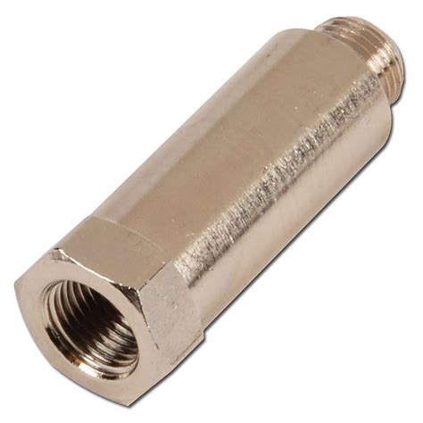 Thread Extension Nickel Plated Brass Cyl Internal And External