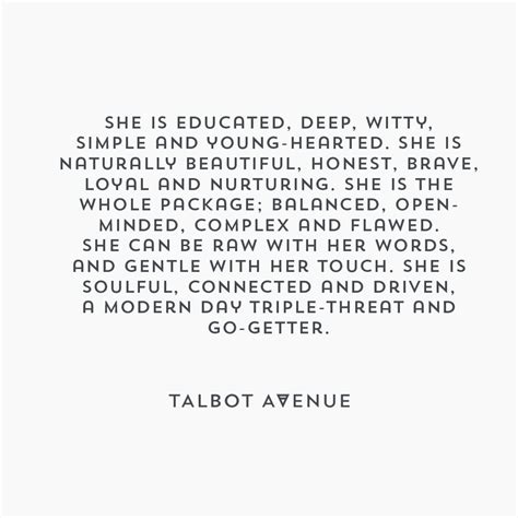 She Quotes Of A Talbot Avenue Girl Talbot Avenue