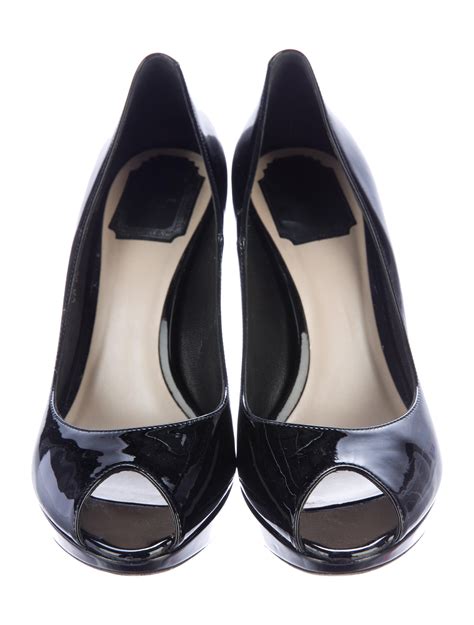 Christian Dior Miss Dior Peep Toe Pumps Shoes Chr57484 The Realreal