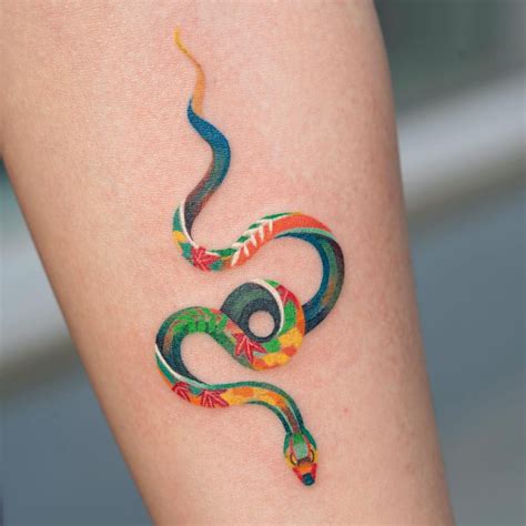 Snakes have a reputation for being equally fascinating and frightening. Tattoo uploaded by Tattoodo | Tattoo by Zihee #Zihee # ...