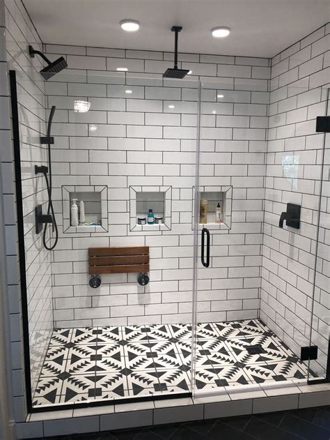 34 nice tile shower ideas for your bathroom hmdcrtn