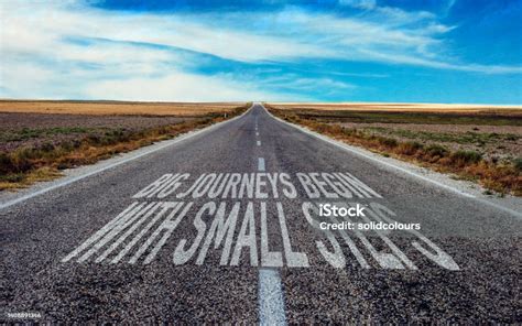 Big Journeys Begin With Small Steps Stock Photo Download Image Now