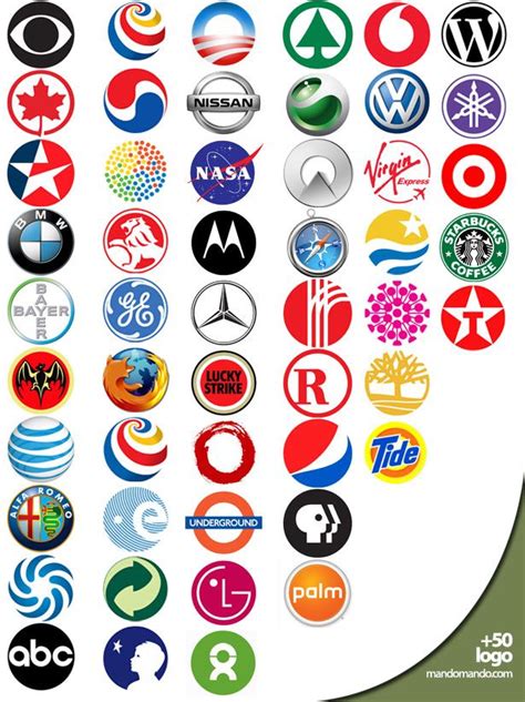 50-logos-poster . www.vinuesavallasycercados.com | Logo design, Logo ...