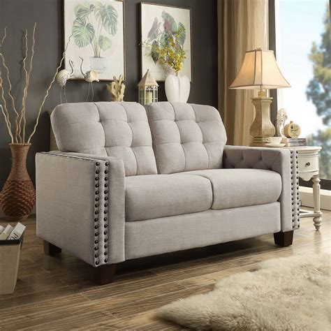 Instant Home Delicia Tufted Loveseat And Reviews Wayfair