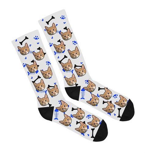 Alibaba.com offers 1,115 socks cats products. Custom CatSocks - White | Cozy socks, Dog socks, Custom cat