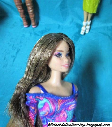 Black Doll Collecting Barbie Fashionista 206 With Molesfreckles