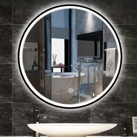 Led Backlit Bathroom Vanity Mirrors Wall Mounted Defogging Screen