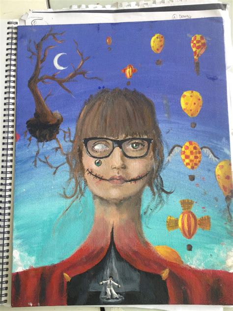 Surrealism Self Portrait For School By Bayleyhegerhorst On Deviantart