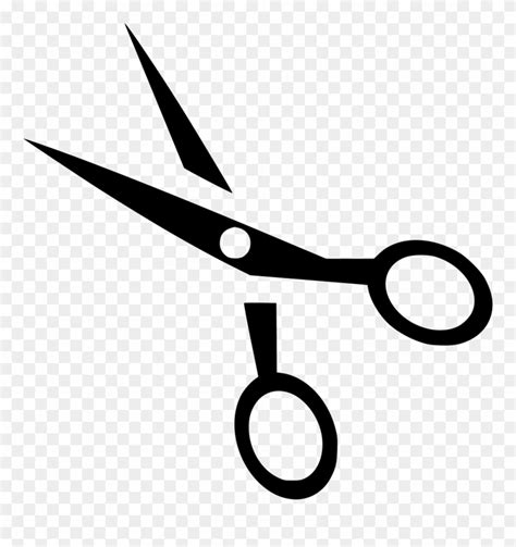 Scissors Cutting Hair Clipart