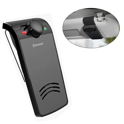 Car Hand Free Wireless Bluetooth 30edr Sunvisor Speaker Hand Free