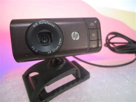 Hp Webcam Hd 3110 Widescreen Camera 720p Autofocus With Truevision Ebay