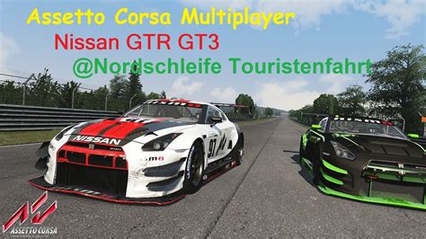 Assetto Corsa Nissan Gtr Gt Mp Nordschleife Tourist Fps Youtube