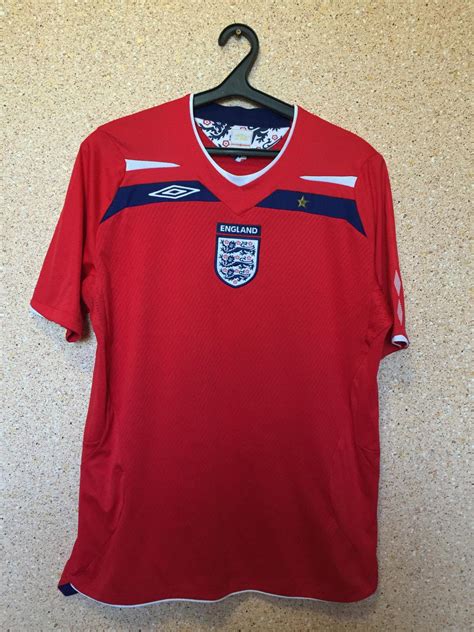 Home » shop » men » football shirts » england football shirt. England Away football shirt 2008 - 2010.
