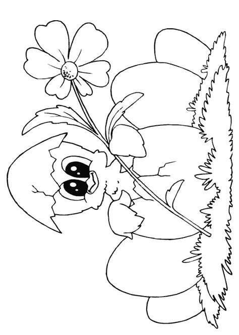 Si aprirà così la nuova pagina con il disegno pasqua in dimensioni. 45 Disegni di Pulcini da Colorare | PianetaBambini.it