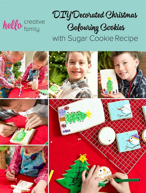 It's often topped with icing, as you can see in the diagram. DIY Decorated Christmas Coloring Cookies with Sugar Cookie ...