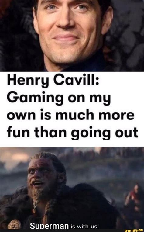 Henry Cavill Gaming On My Own Is Much More Fun Than Going Out é