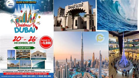 Join The Cheapest Christmas Dubai Trip Between 20th 26th Dec~visit All