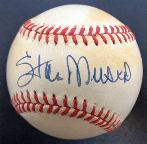 Lot Detail Stan Musial Autographed Baseball