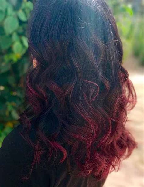 20 Radical Styling Ideas For Your Red Ombre Hair Red
