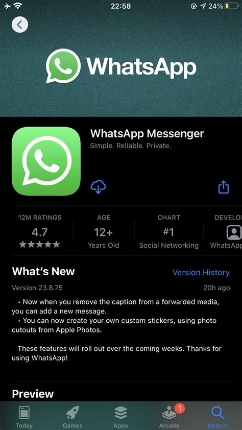 Whatsapp For Ios 23875 Whats New Wabetainfo