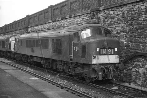 British Railway Photographs Class 46 Peaks Mono