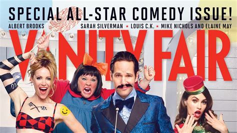Vanity Fairs First Ever Comedy Issue Guest Edited By Judd Apatow