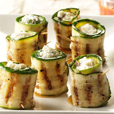 Zucchini And Cheese Roulades Recipe How To Make It
