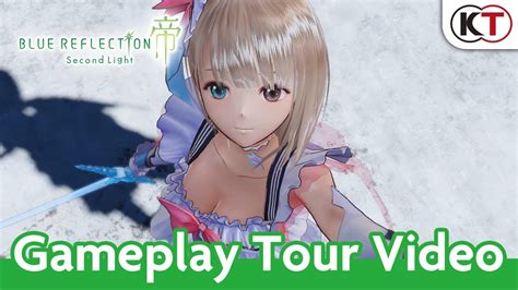 Blue Reflection Second Light Gameplay Tour Youtube
